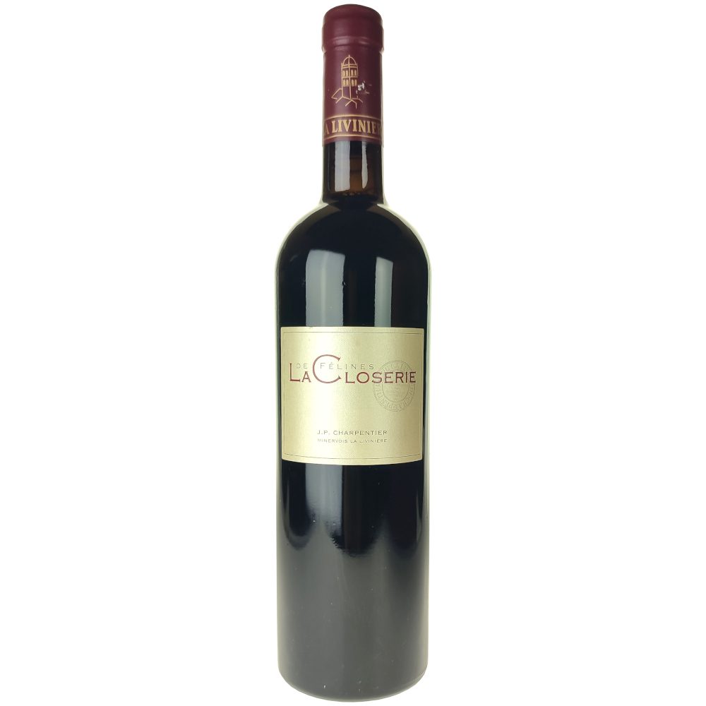 Minervois la Livinière AOP rouge La Closerie de Félines 2018, Domaine Charpentier 2 Minervois la Livinière rouge La Closerie de Félines 2018 Domaine Charpentier 01